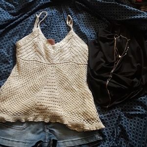 Bundle shorts tank and necklace